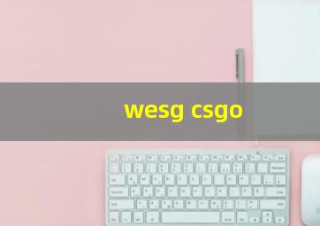 wesg csgo